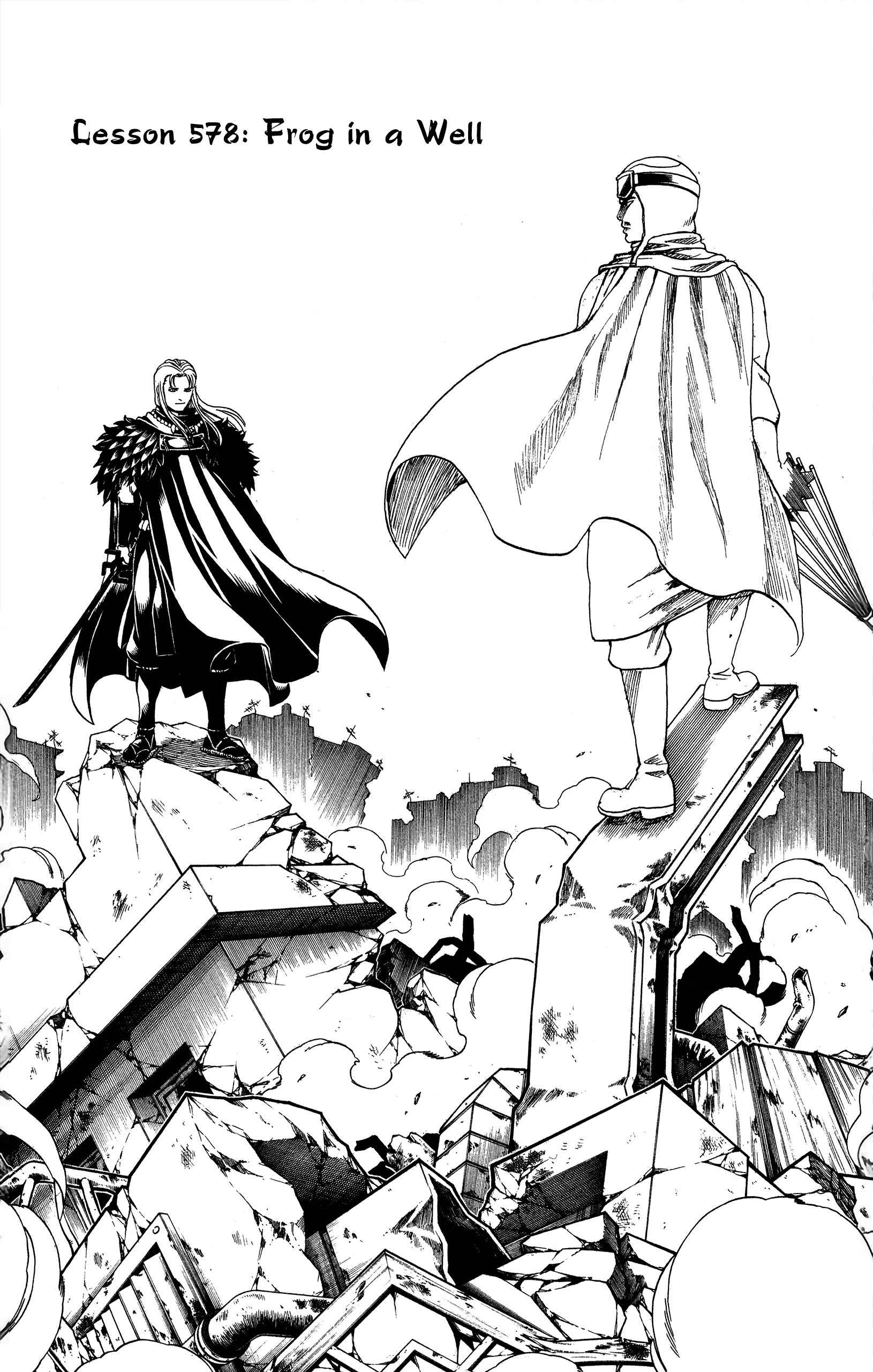 Halaman dari Gintama Chapter 578