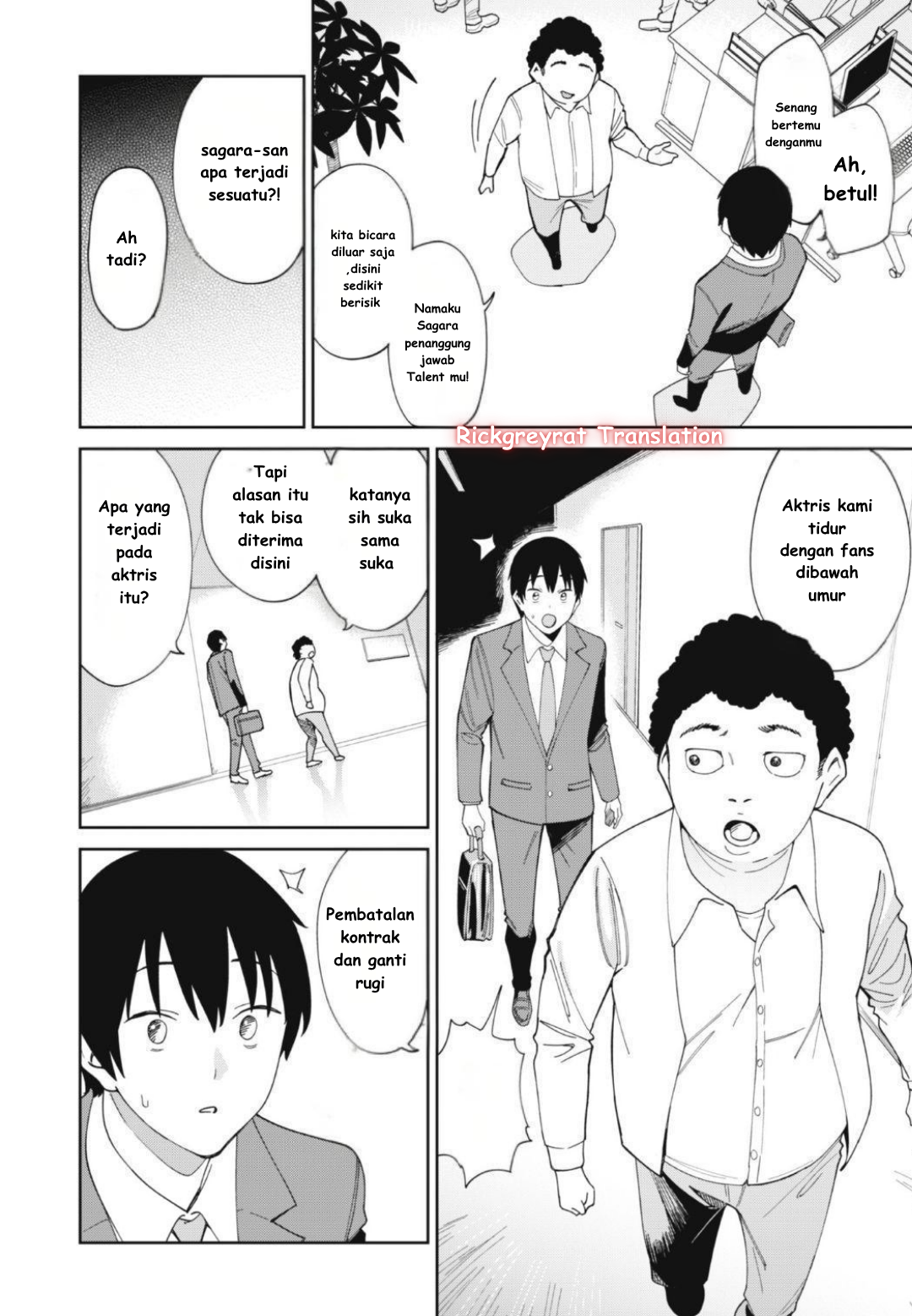 Ninki Haishinsha-tachi no Manager ni Nattara, Zen'in Moto-kano datta Chapter 1 - halaman 9