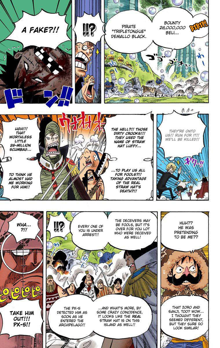 Halaman dari One Piece (Official Colored) Chapter 601