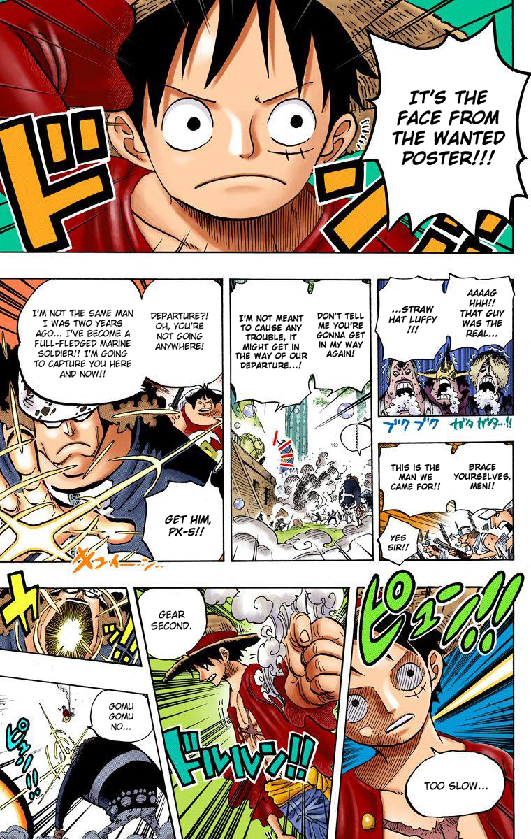 Halaman dari One Piece (Official Colored) Chapter 601