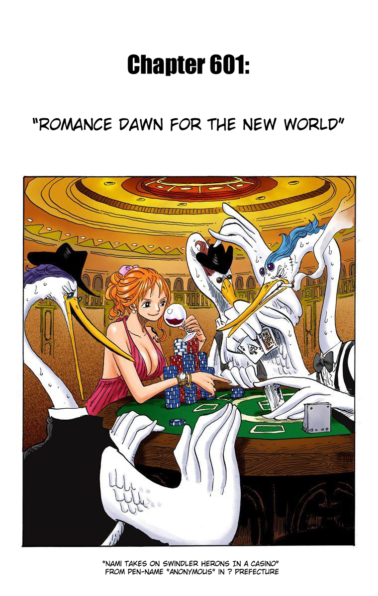 Halaman dari One Piece (Official Colored) Chapter 601