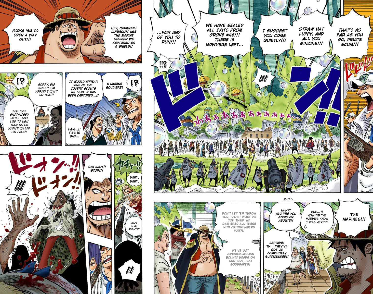 Halaman dari One Piece (Official Colored) Chapter 601