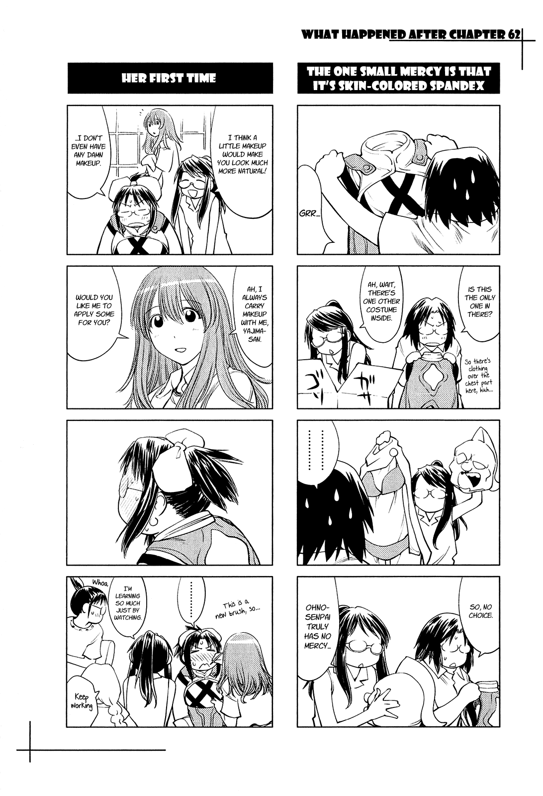 Halaman dari Genshiken Nidaime - The Society for the Study of Modern Visual Culture II Chapter 62