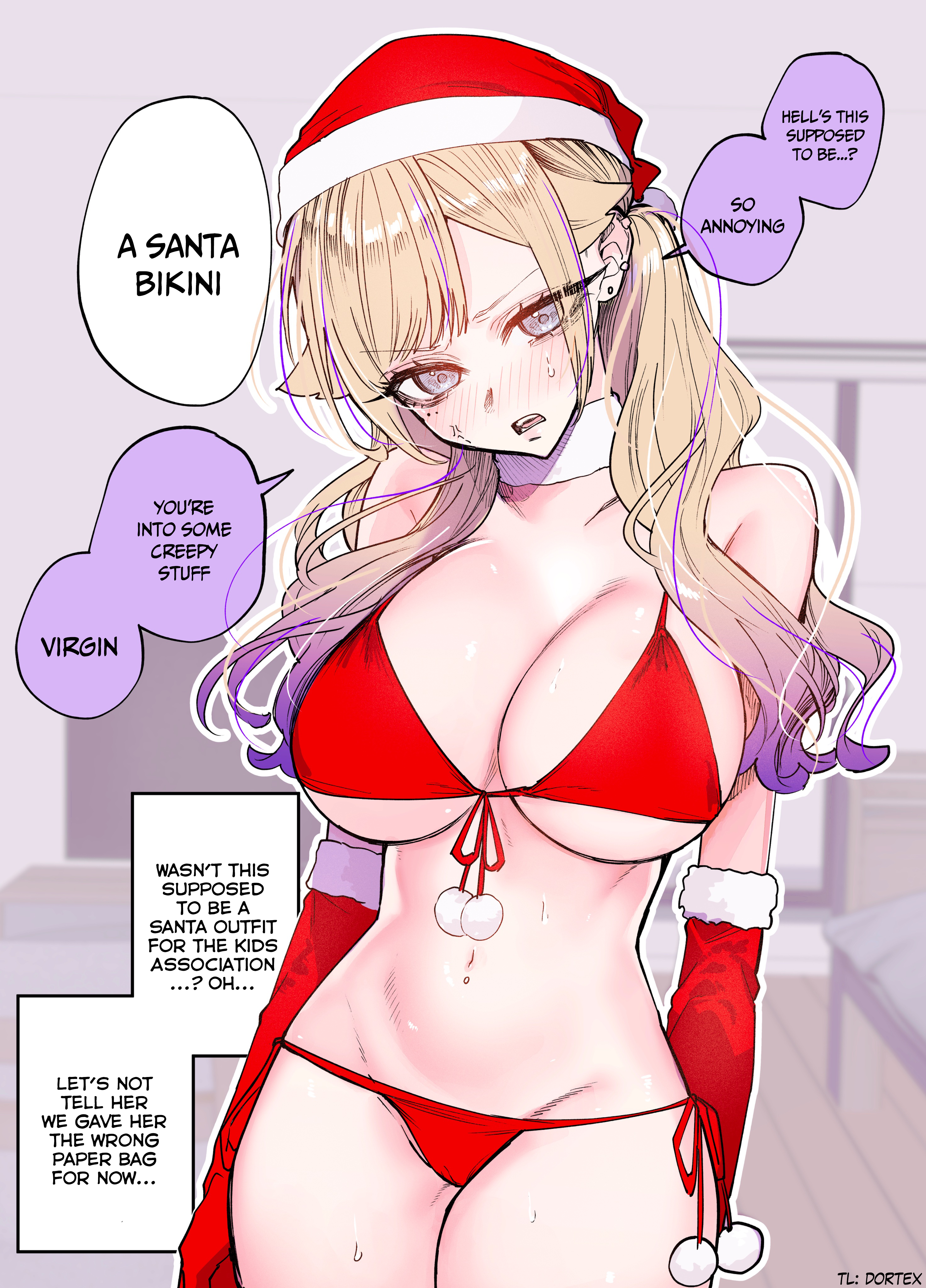 Halaman dari Namaiki na Gal Ane wo Wakaraseru Hanashi Chapter 21.4