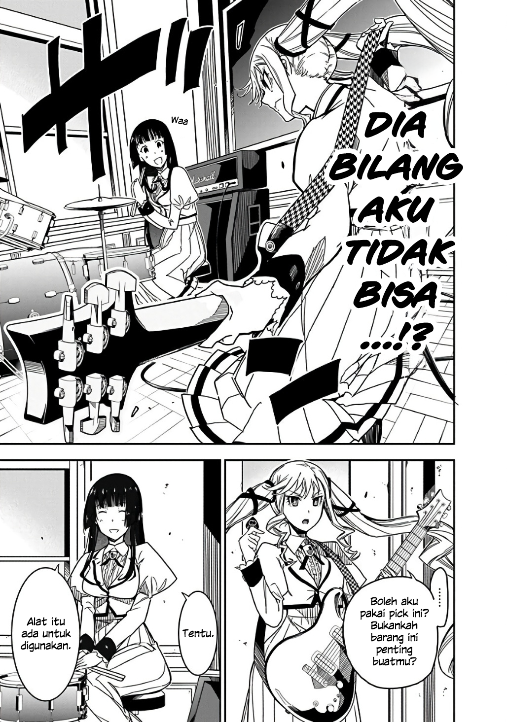 Rock wa Lady no Tashinami deshite Chapter 1 - halaman 36