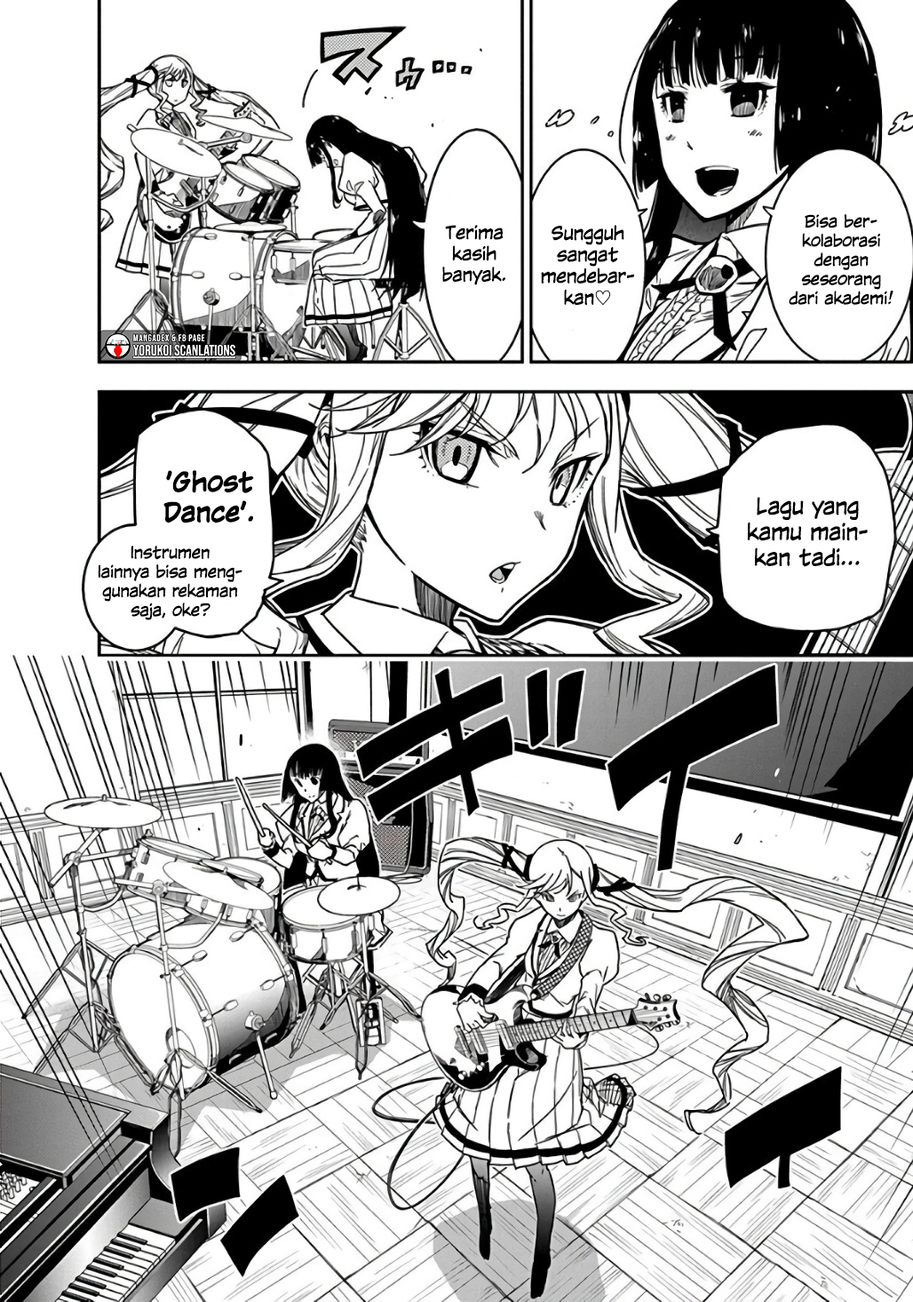 Rock wa Lady no Tashinami deshite Chapter 1 - halaman 37