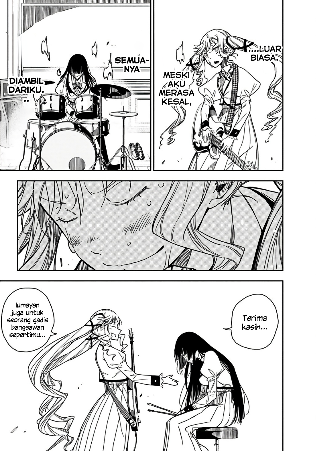Rock wa Lady no Tashinami deshite Chapter 1 - halaman 51