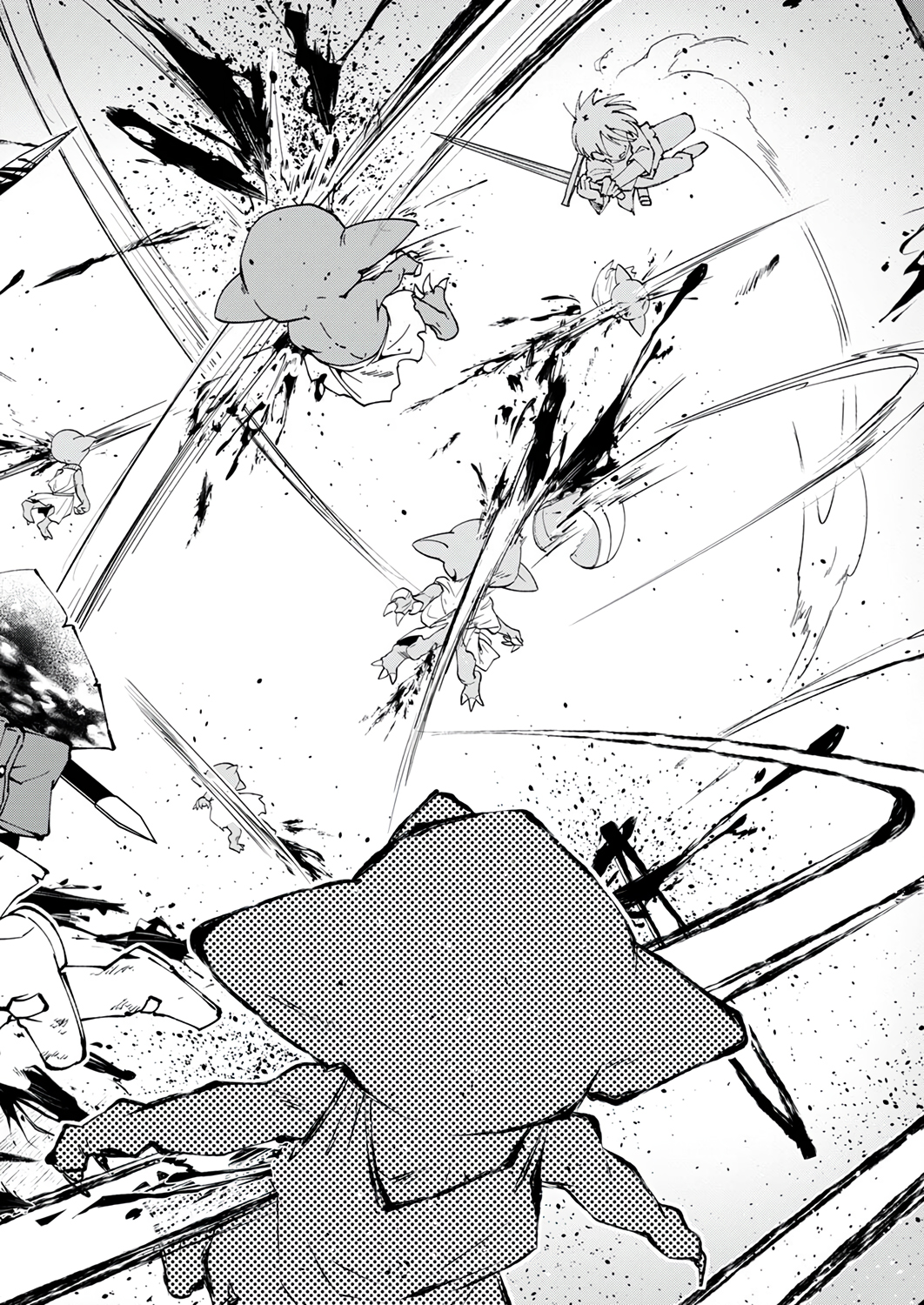 Halaman dari Gomi Sukiru [Suteru] ga [Shushasentaku] ni Kakusei Shitanode, Saikou Nando no Dai Meikyuu wo Kanzen Koryaku Suru ~Munouda to Pati wo Tsuihosareta Shounen ga Saikyou ni Itaru Made~ Chapter 1