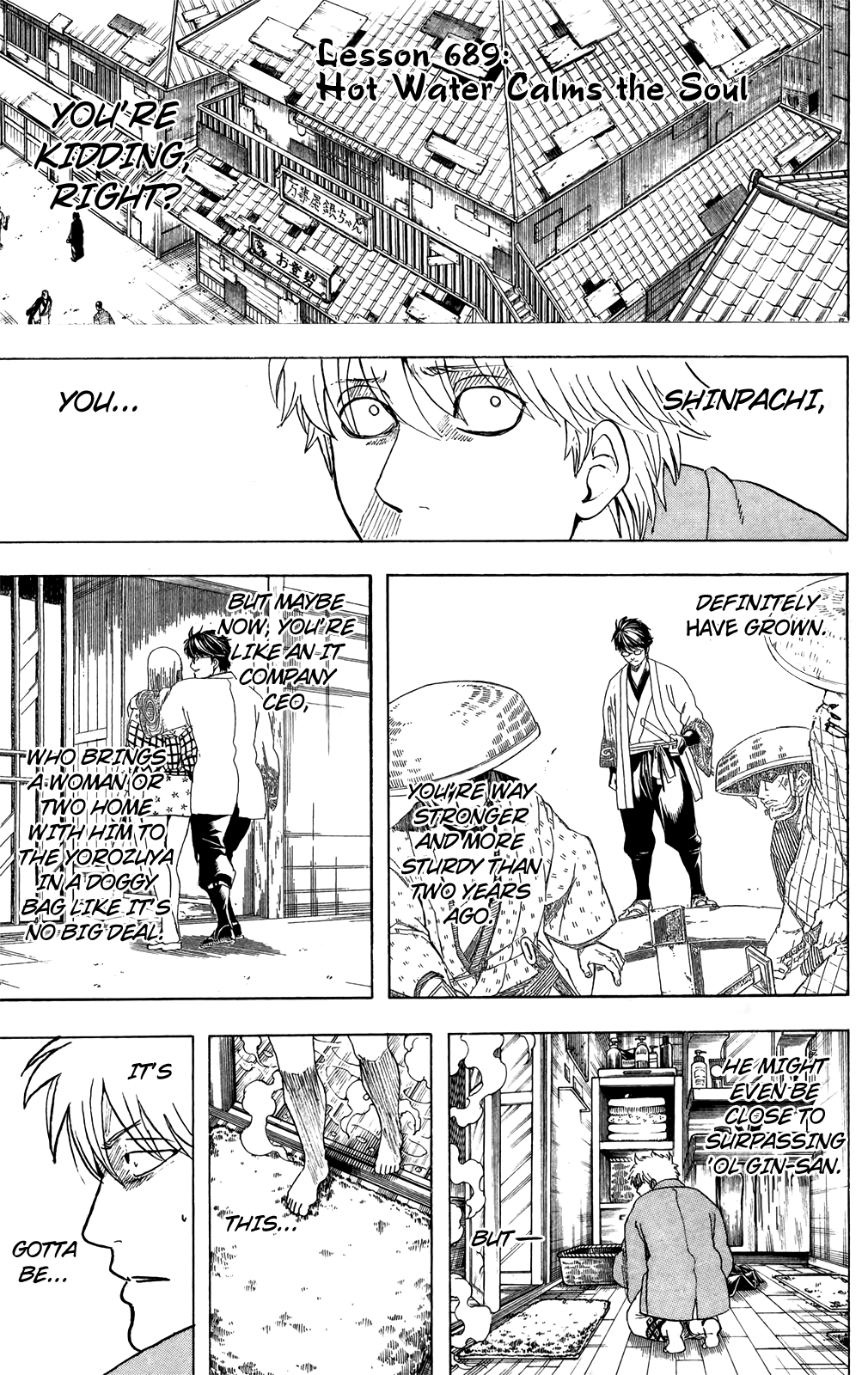 Halaman dari Gintama Chapter 689
