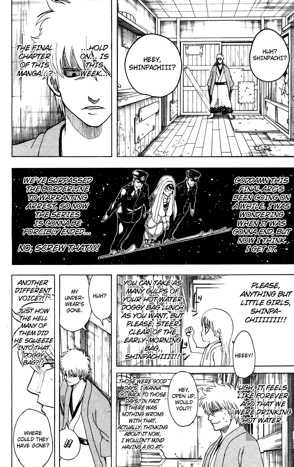 Halaman dari Gintama Chapter 689