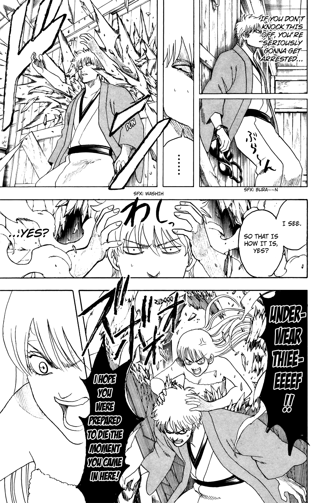 Halaman dari Gintama Chapter 689