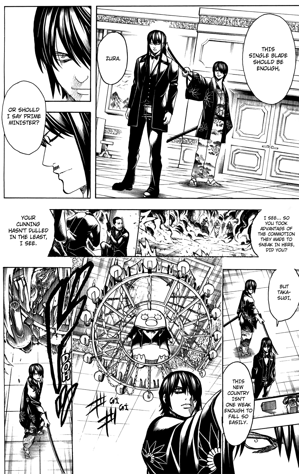Halaman dari Gintama Chapter 689