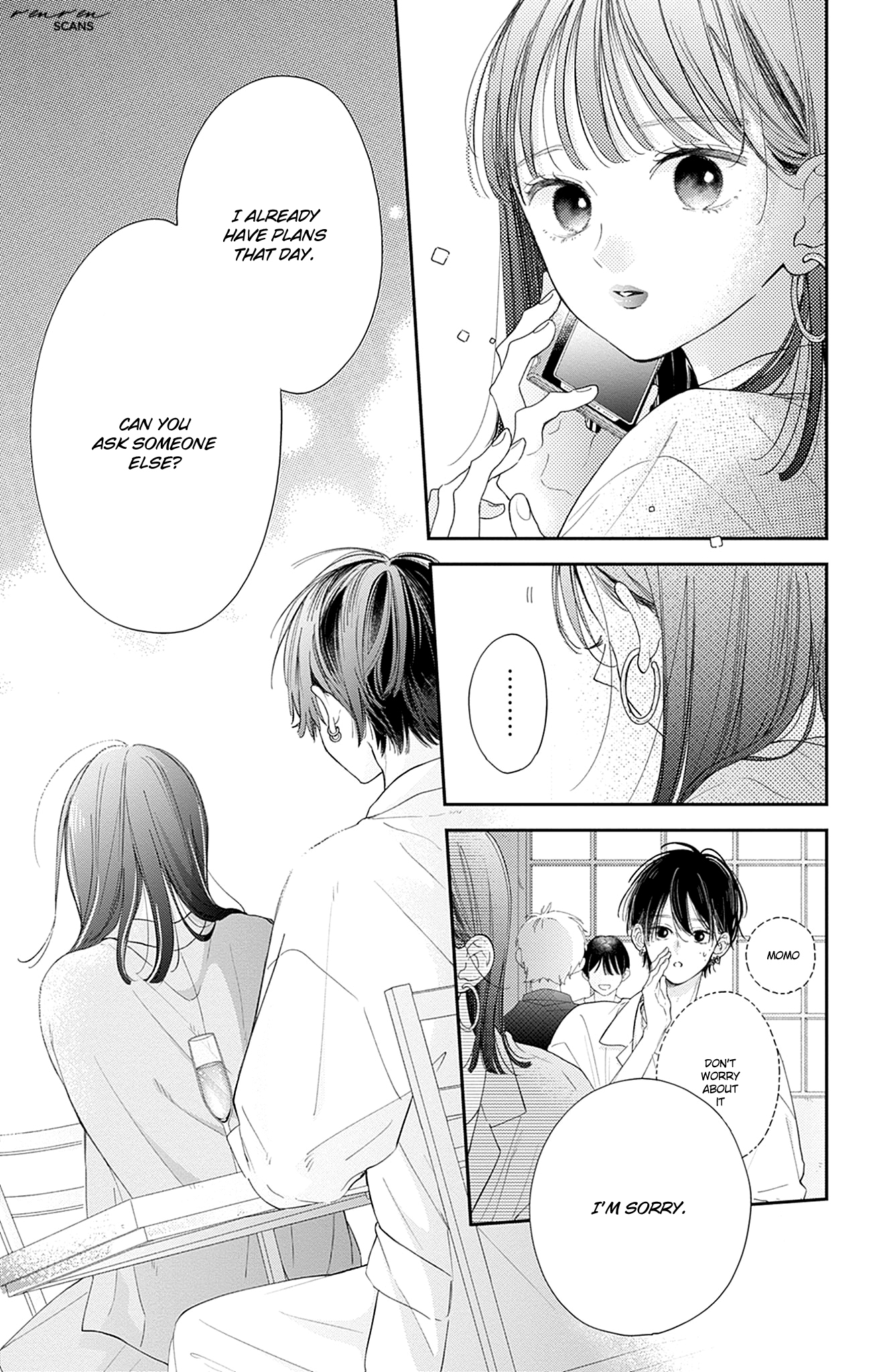 Halaman dari Onee-chan no Midori-kun Chapter 15