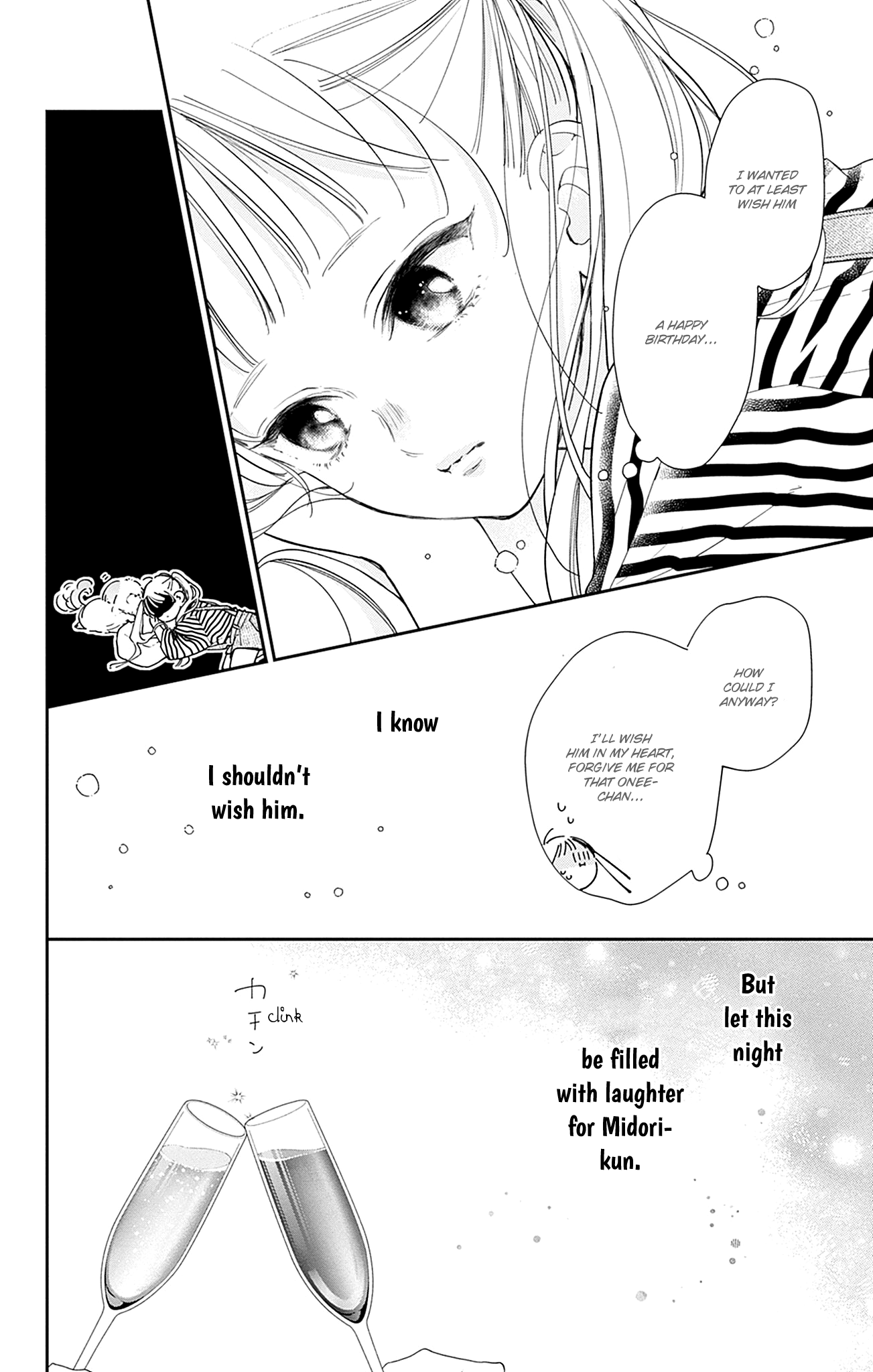Halaman dari Onee-chan no Midori-kun Chapter 15