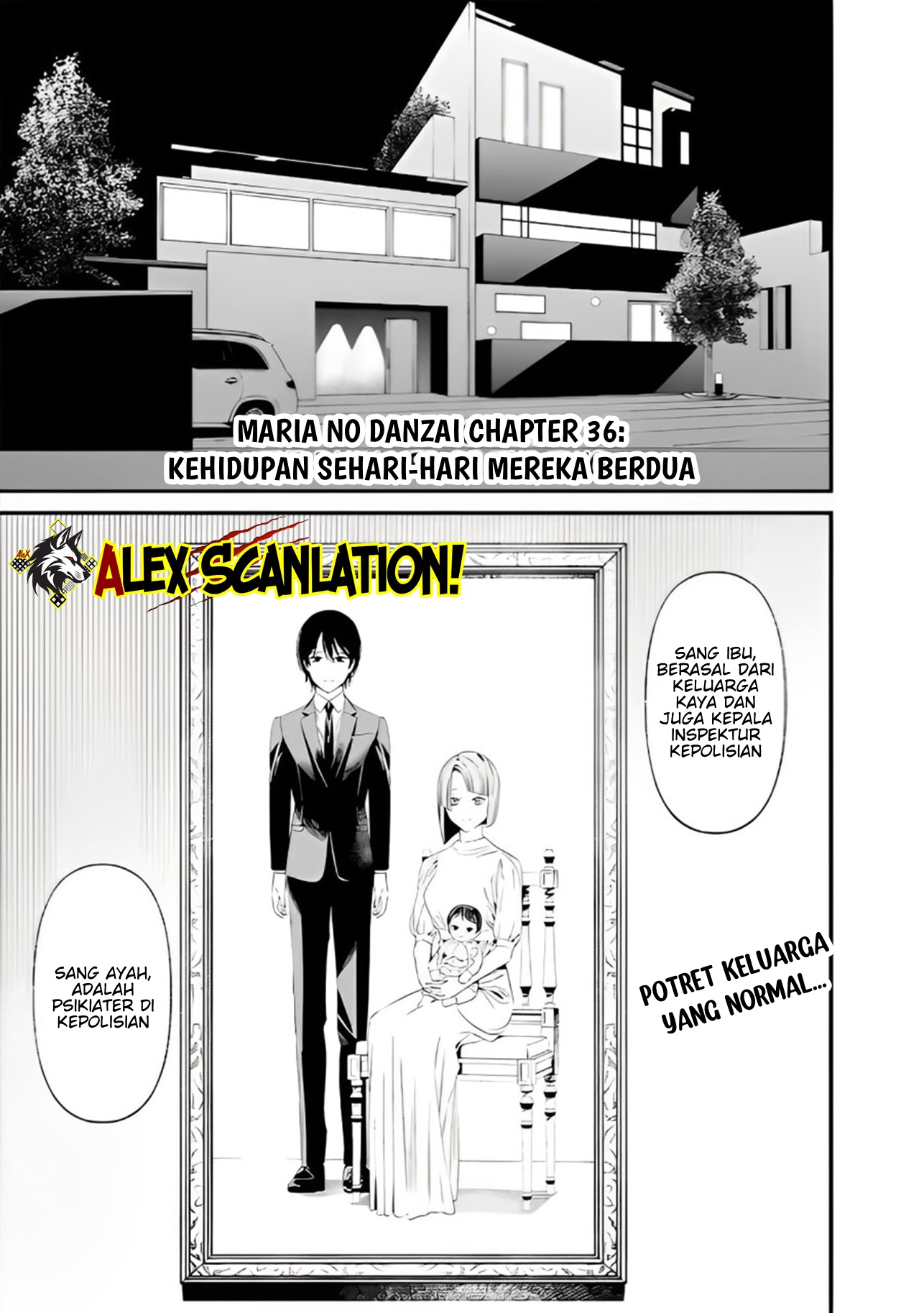 Maria no Danzai Chapter 36 - halaman 3