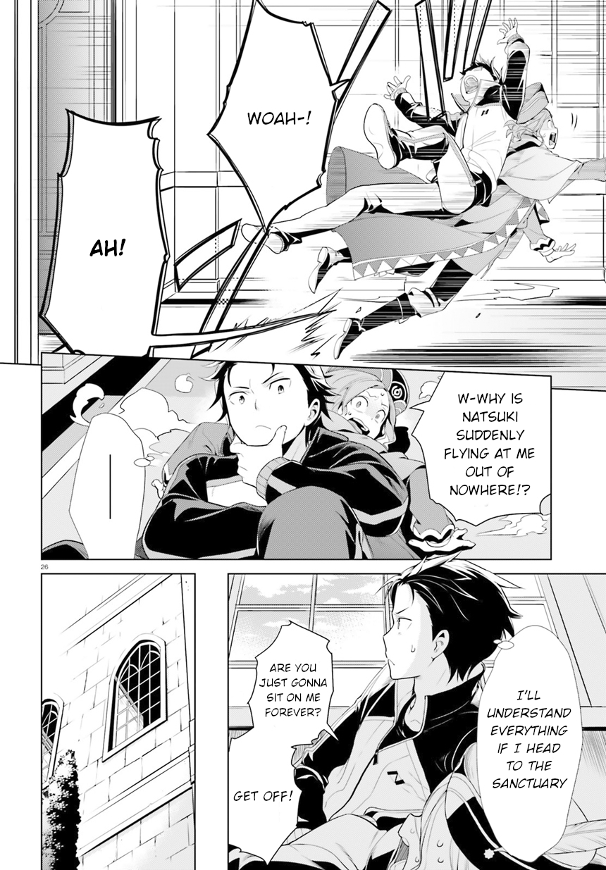 Halaman dari Re:Zero kara Hajimeru Isekai Seikatsu: Dai 4-shou—Seiiki to Gouyoku no Majo Chapter 2