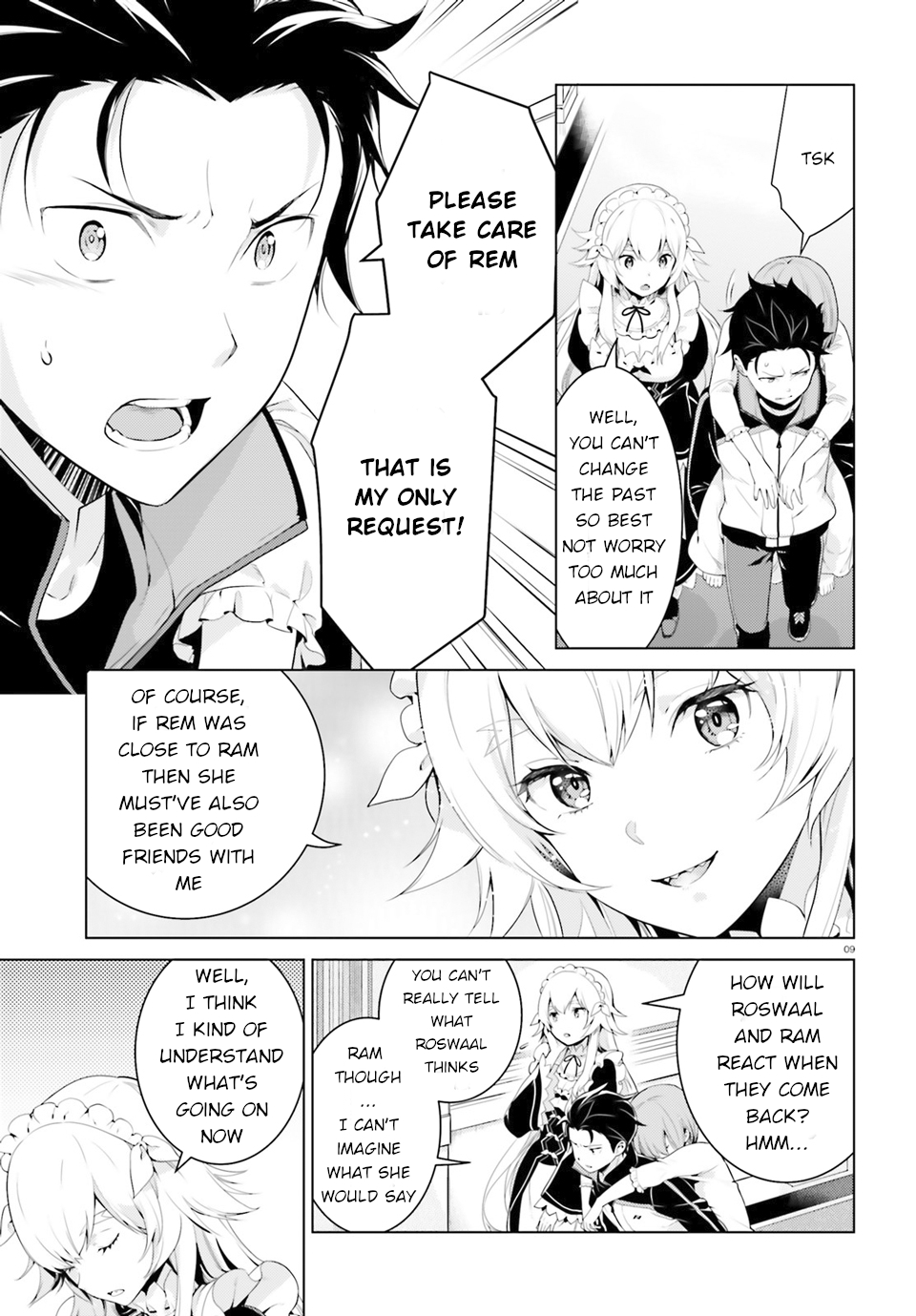 Halaman dari Re:Zero kara Hajimeru Isekai Seikatsu: Dai 4-shou—Seiiki to Gouyoku no Majo Chapter 2
