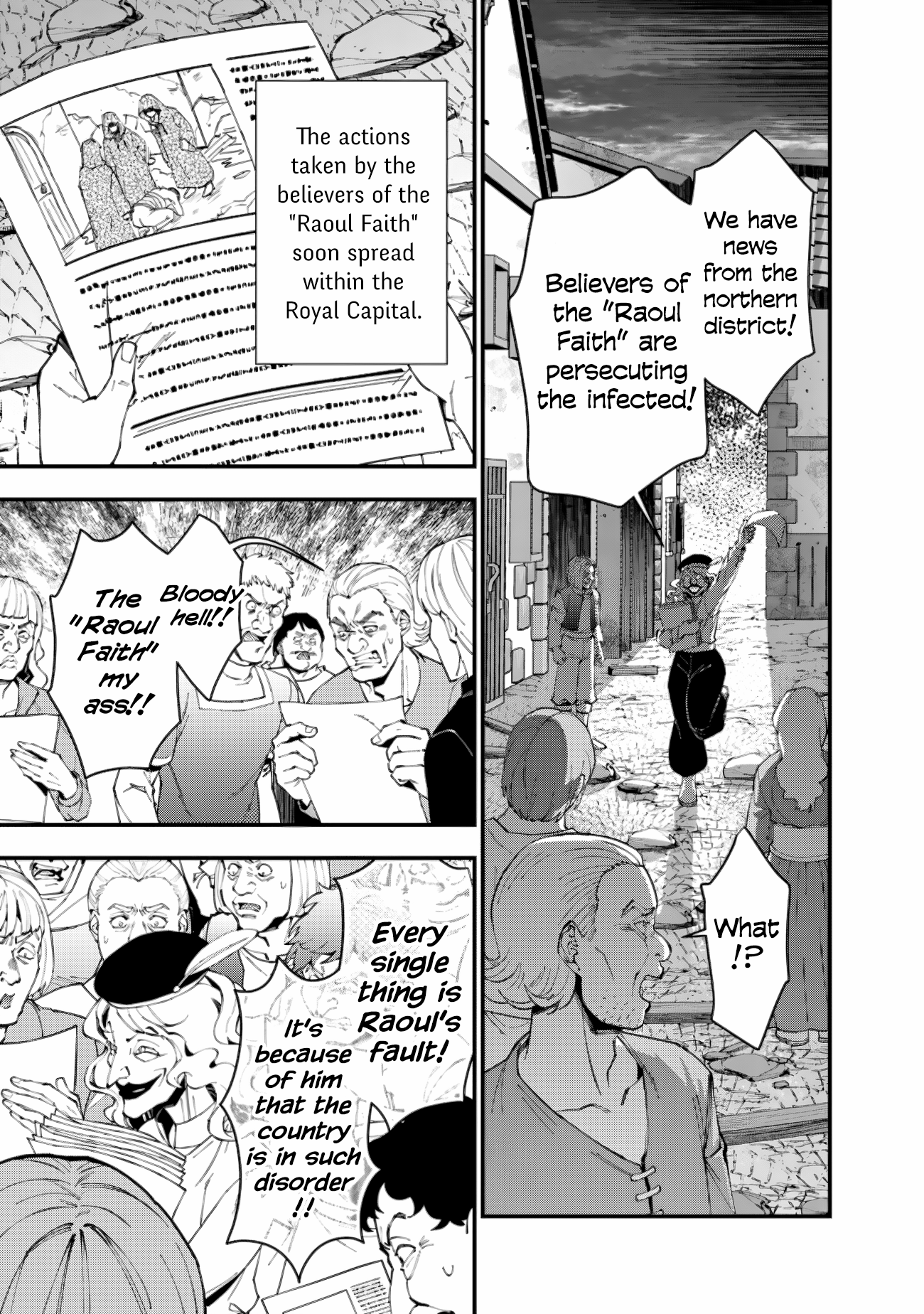 Halaman dari Fukushuu o Koinegau Saikyou Yuusha wa, Yami no Chikara de Senmetsu Musou Suru Chapter 86