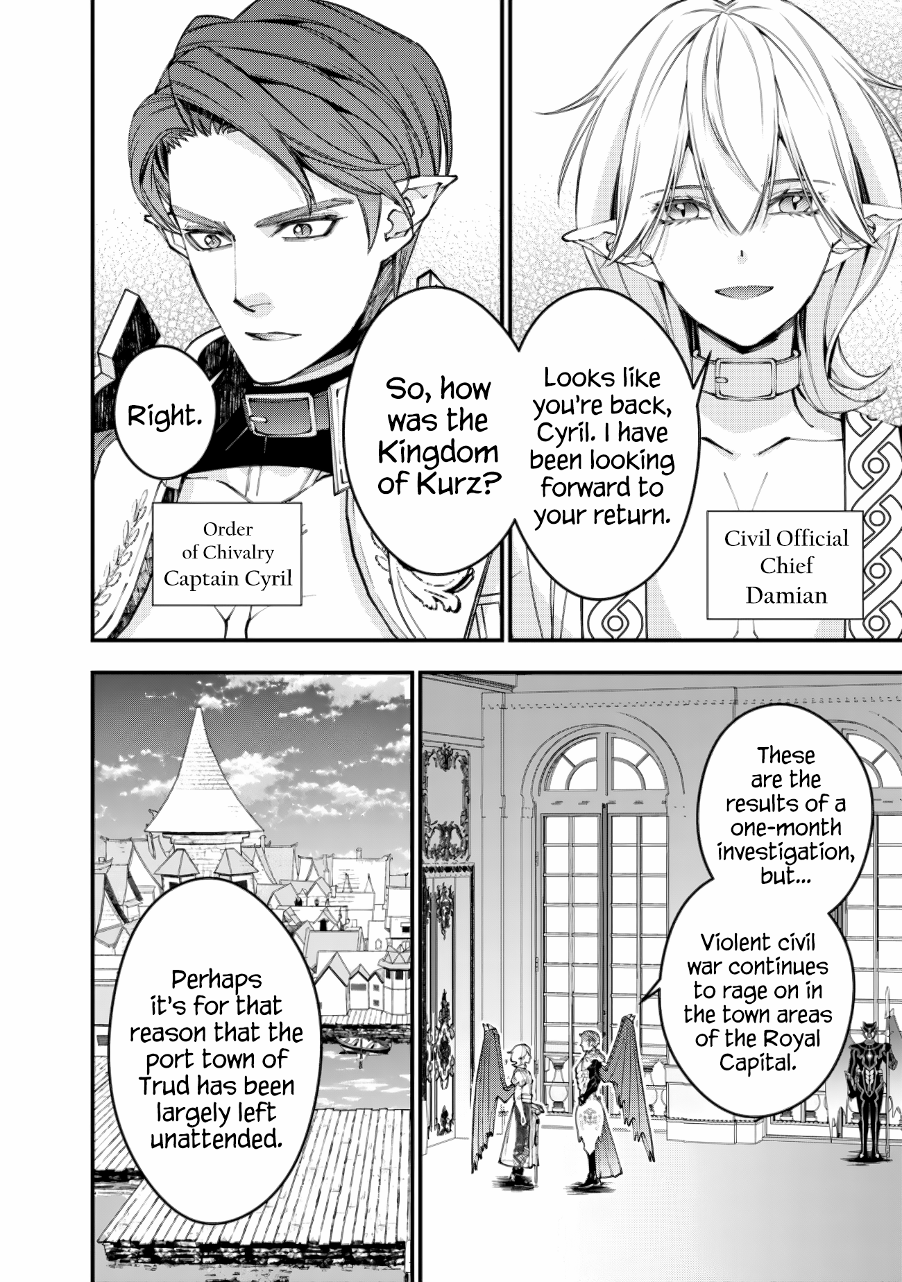 Halaman dari Fukushuu o Koinegau Saikyou Yuusha wa, Yami no Chikara de Senmetsu Musou Suru Chapter 86