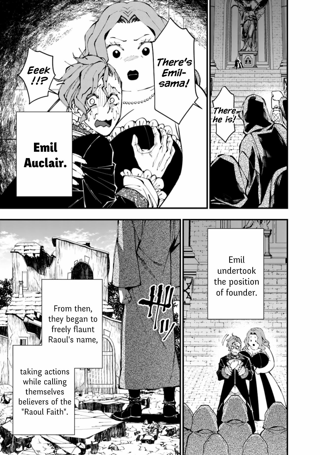 Halaman dari Fukushuu o Koinegau Saikyou Yuusha wa, Yami no Chikara de Senmetsu Musou Suru Chapter 86