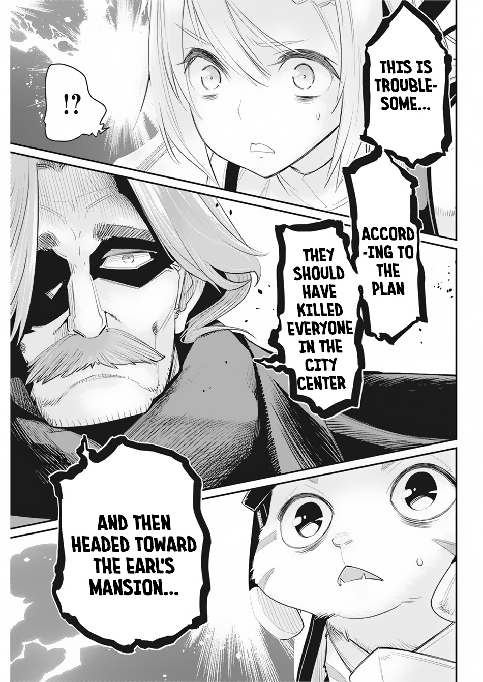 Halaman dari S-Rank Monster no "Behemoth" Dakedo, Neko to Machigawarete Elf Musume no Pet to Shite Kurashitemasu Chapter 34