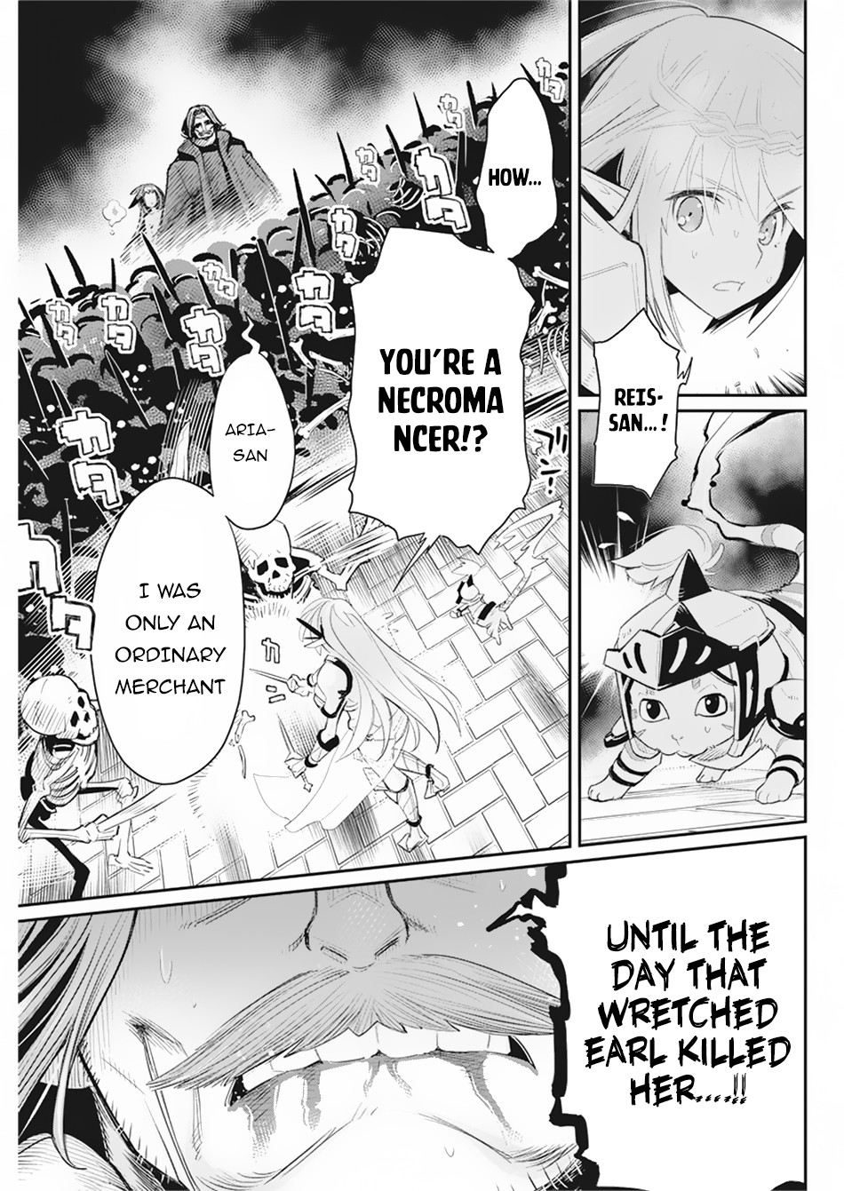 Halaman dari S-Rank Monster no "Behemoth" Dakedo, Neko to Machigawarete Elf Musume no Pet to Shite Kurashitemasu Chapter 34