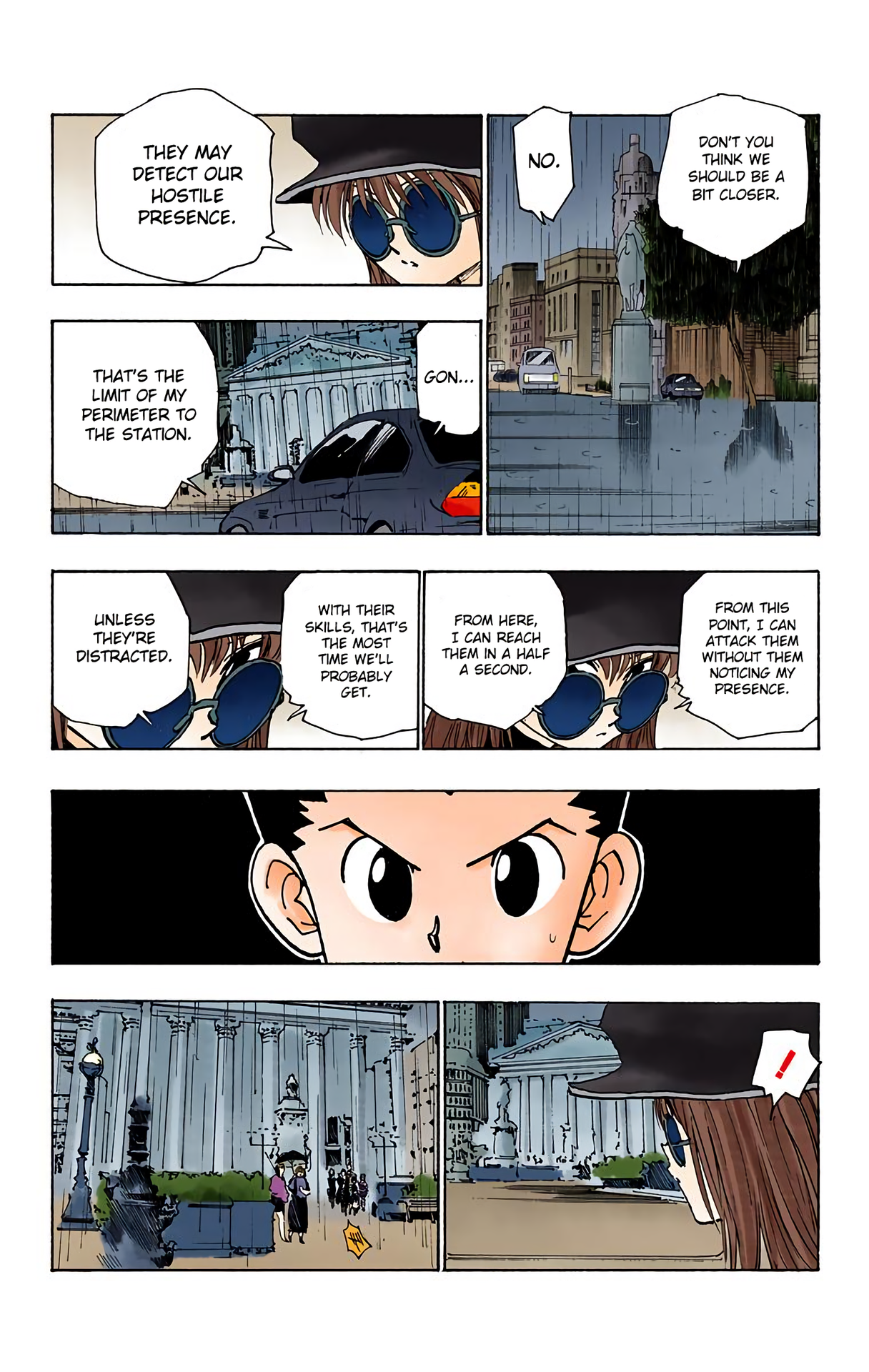 Halaman dari HUNTER x HUNTER (Official Colored) Chapter 110