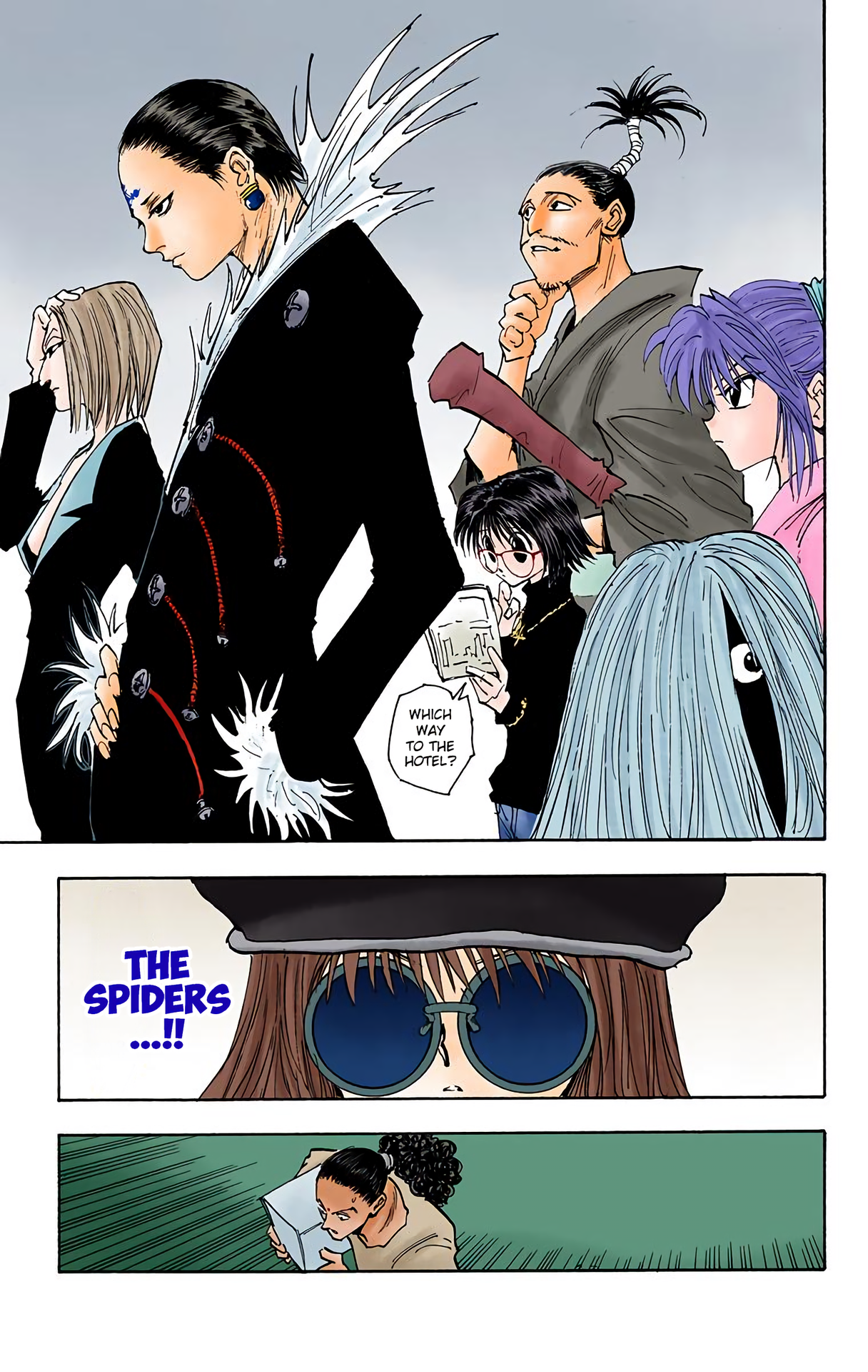 Halaman dari HUNTER x HUNTER (Official Colored) Chapter 110