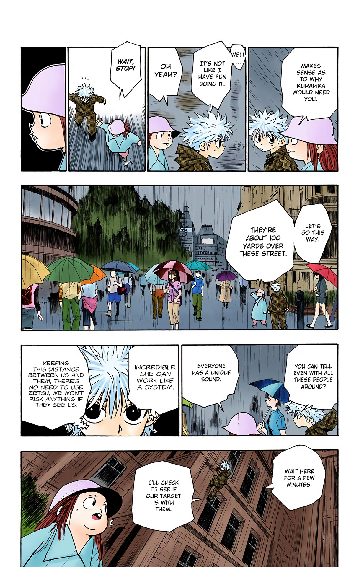 Halaman dari HUNTER x HUNTER (Official Colored) Chapter 110