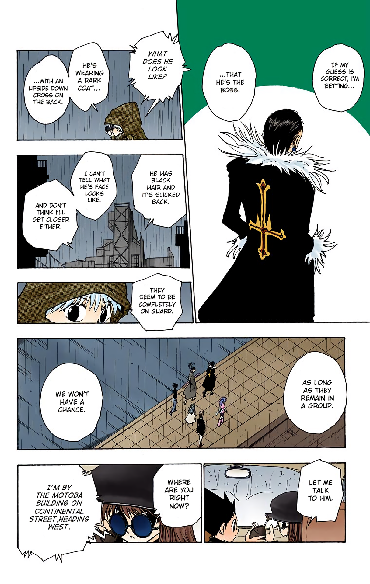 Halaman dari HUNTER x HUNTER (Official Colored) Chapter 110