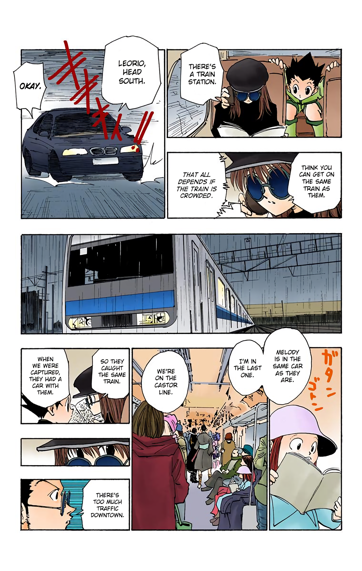 Halaman dari HUNTER x HUNTER (Official Colored) Chapter 110