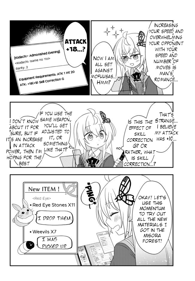 Halaman dari Bishoujo ni Natta kedo, Netoge Haijin Yattemasu. Chapter 10.1
