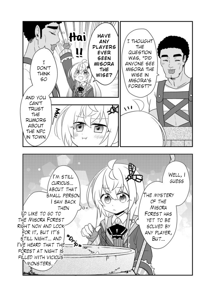 Halaman dari Bishoujo ni Natta kedo, Netoge Haijin Yattemasu. Chapter 10.1