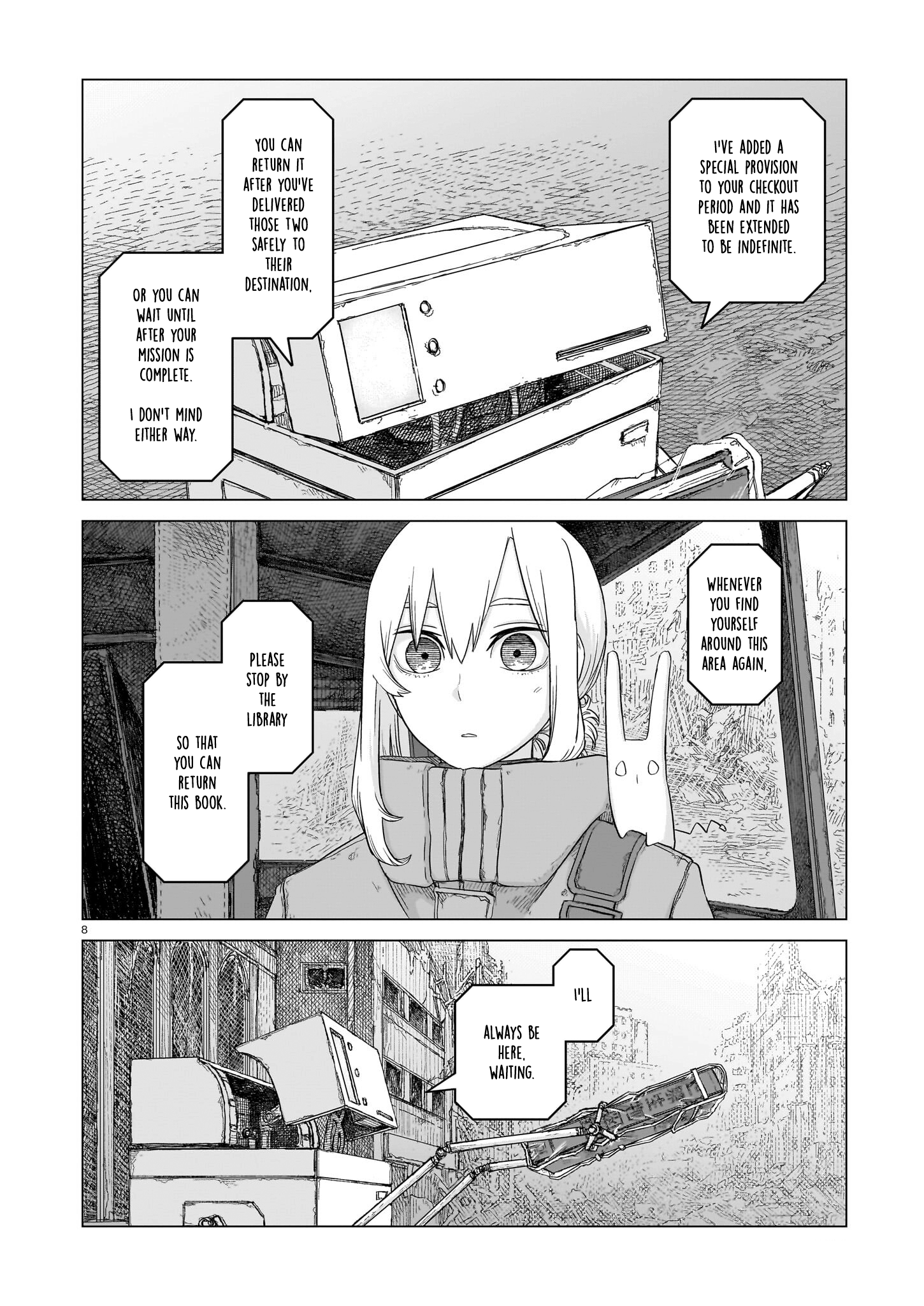 Halaman dari The Color of the End: Mission in the Apocalypse Chapter 13