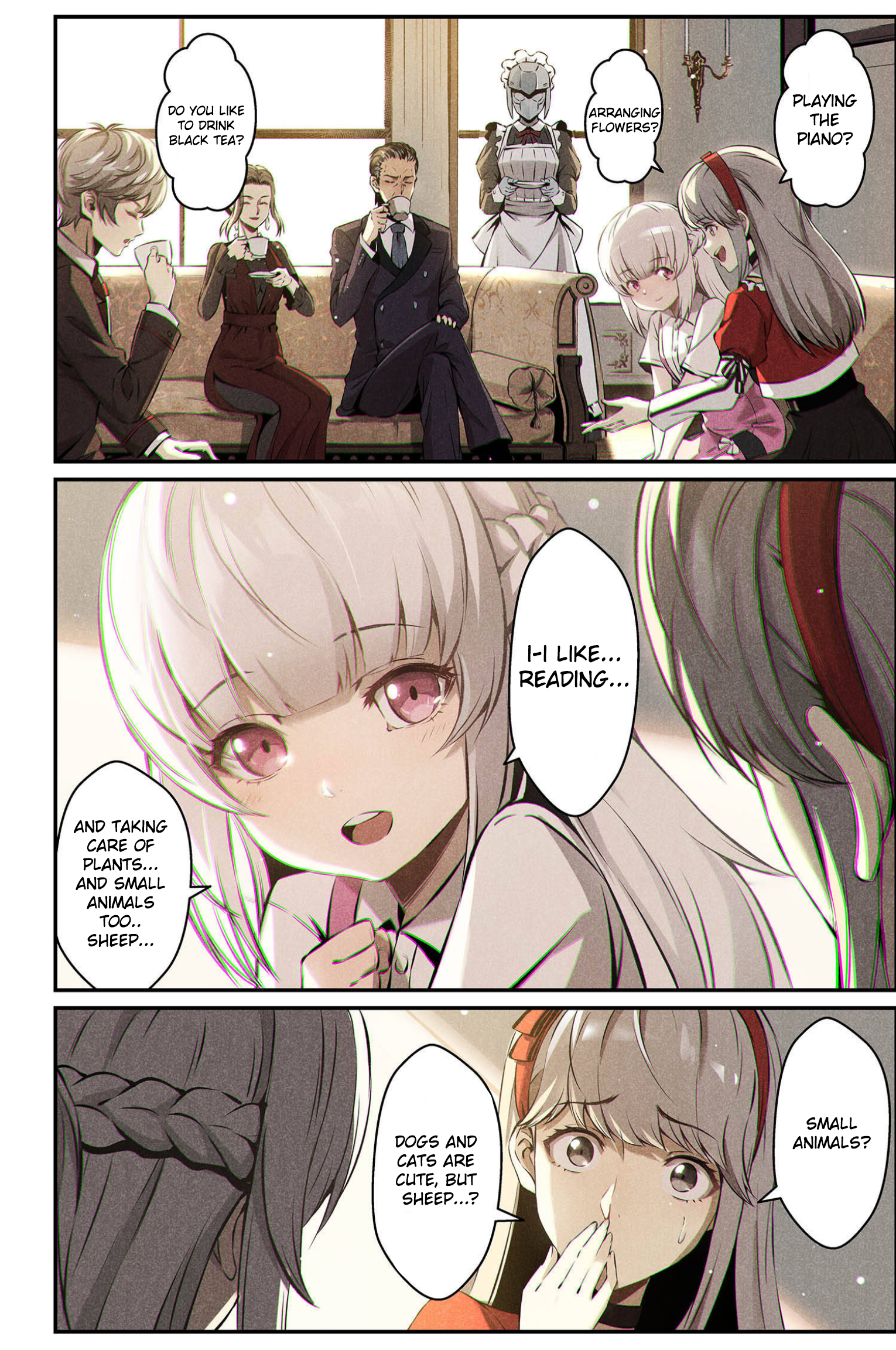 Halaman dari Punishing Gray Raven: Interlude Chapter 10