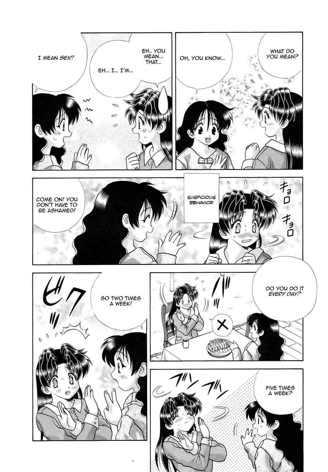 Halaman dari Futari Ecchi Chapter 196