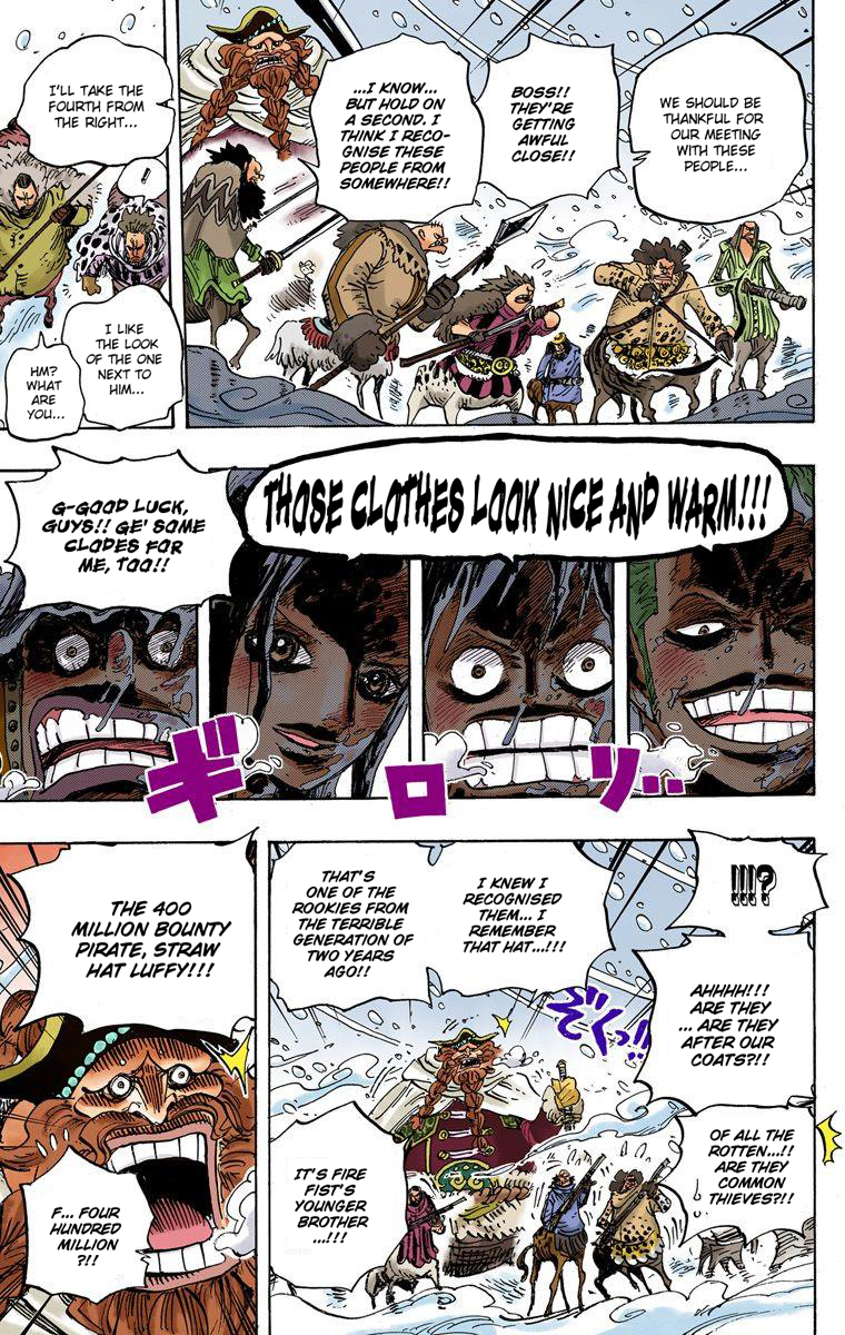 Halaman dari One Piece (Official Colored) Chapter 661