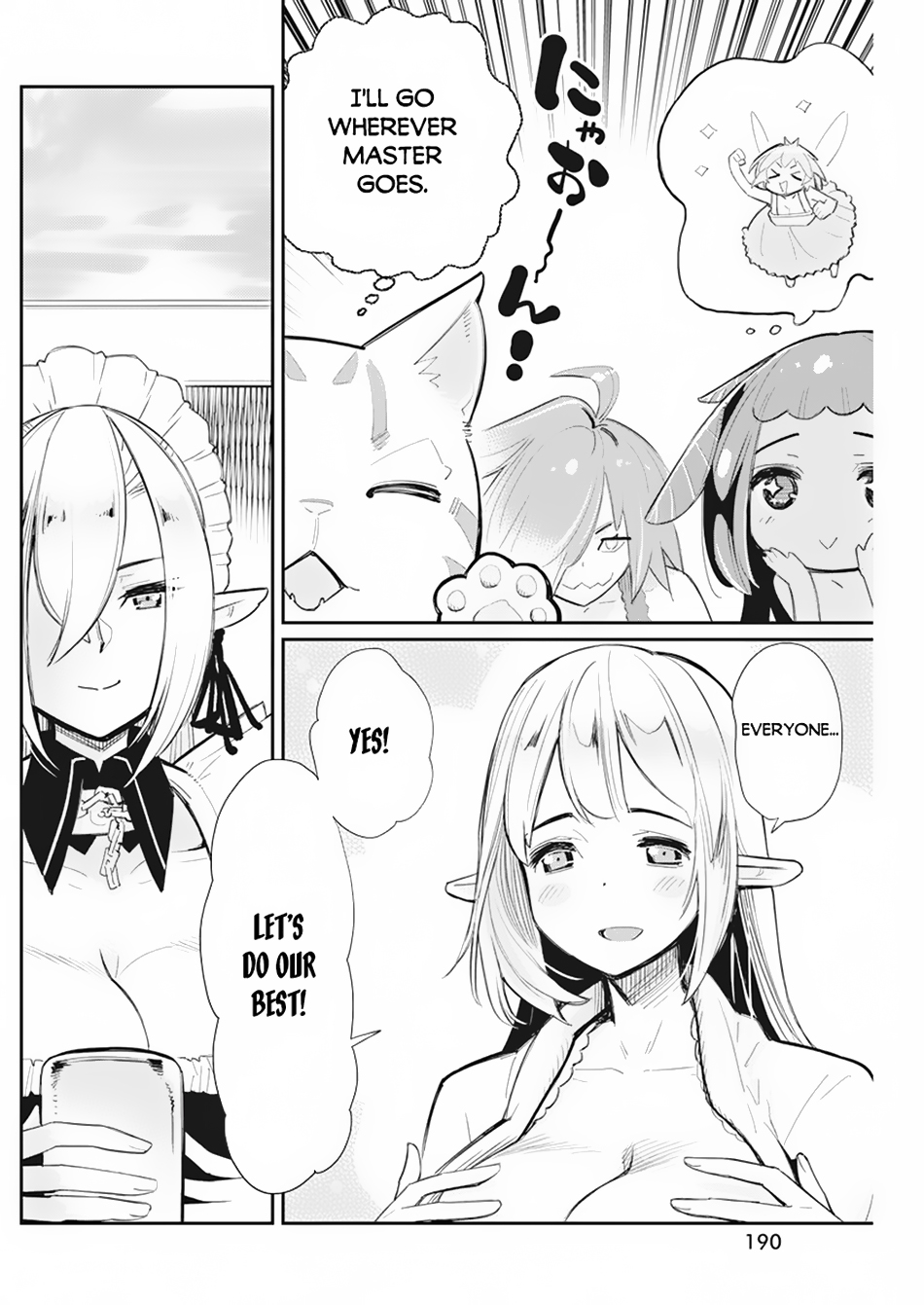 Halaman dari S-Rank Monster no "Behemoth" Dakedo, Neko to Machigawarete Elf Musume no Pet to Shite Kurashitemasu Chapter 53