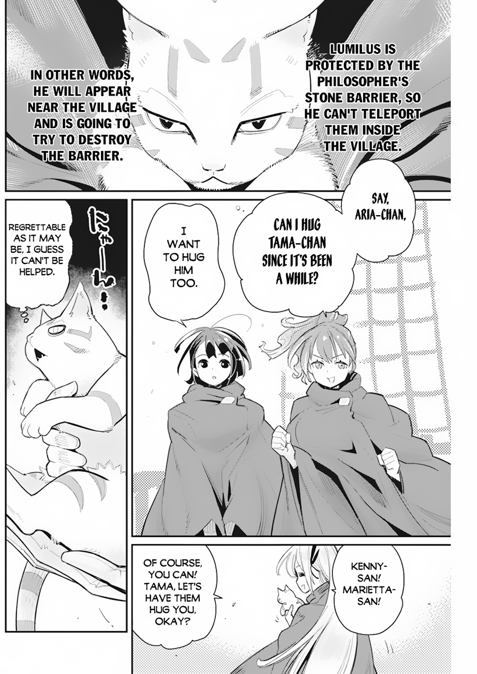 Halaman dari S-Rank Monster no "Behemoth" Dakedo, Neko to Machigawarete Elf Musume no Pet to Shite Kurashitemasu Chapter 53