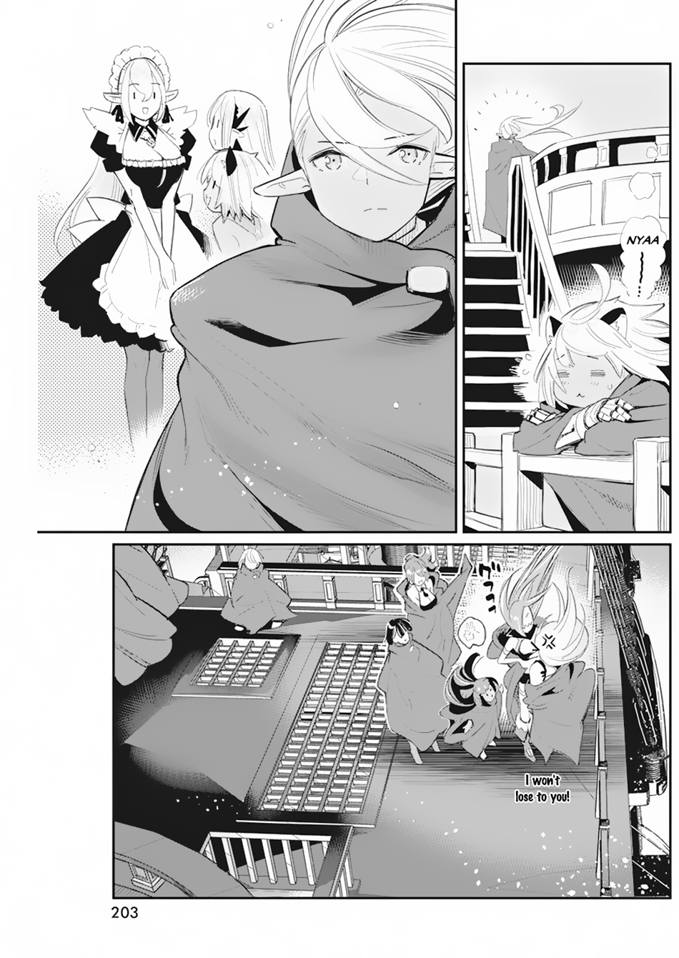 Halaman dari S-Rank Monster no "Behemoth" Dakedo, Neko to Machigawarete Elf Musume no Pet to Shite Kurashitemasu Chapter 53