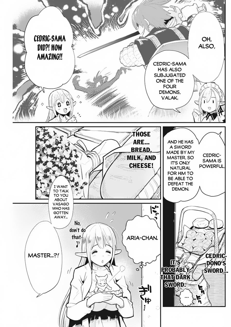Halaman dari S-Rank Monster no "Behemoth" Dakedo, Neko to Machigawarete Elf Musume no Pet to Shite Kurashitemasu Chapter 53