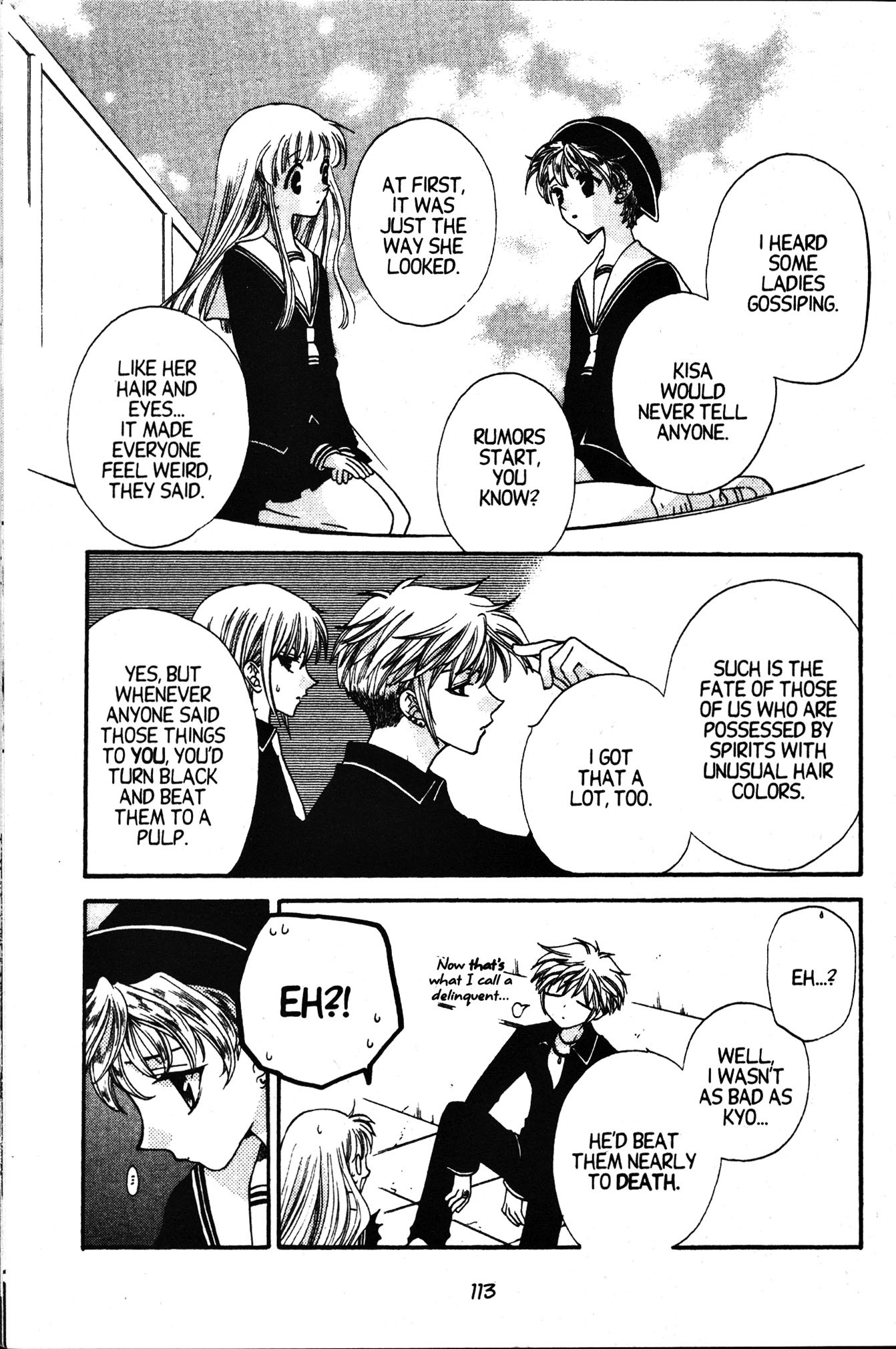 Halaman dari Fruits Basket Chapter 28