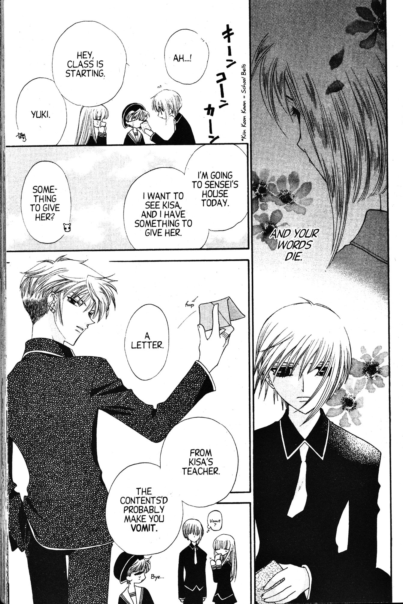 Halaman dari Fruits Basket Chapter 28