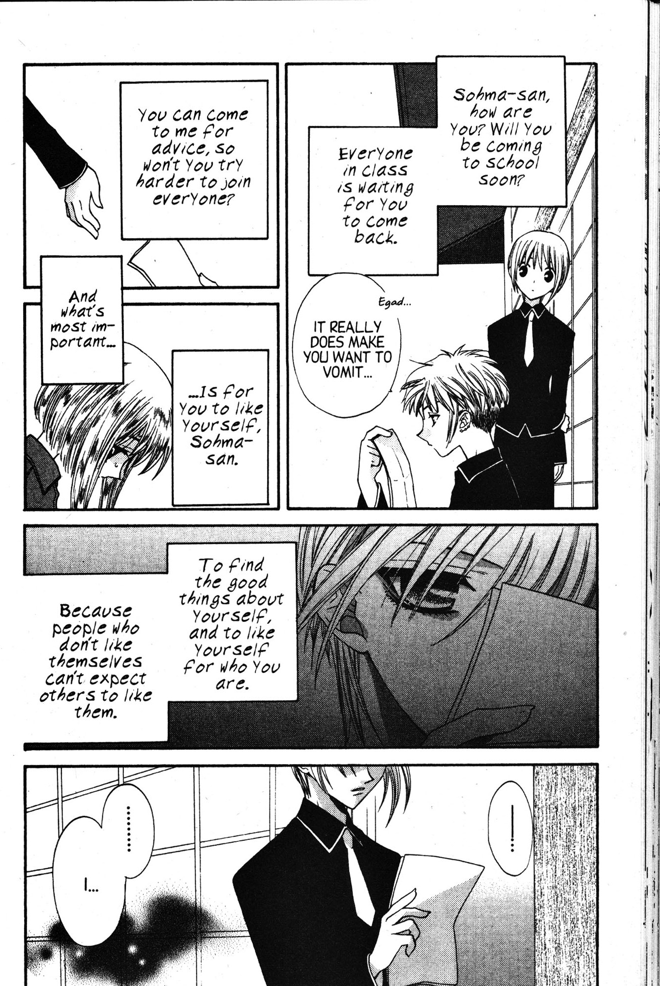 Halaman dari Fruits Basket Chapter 28