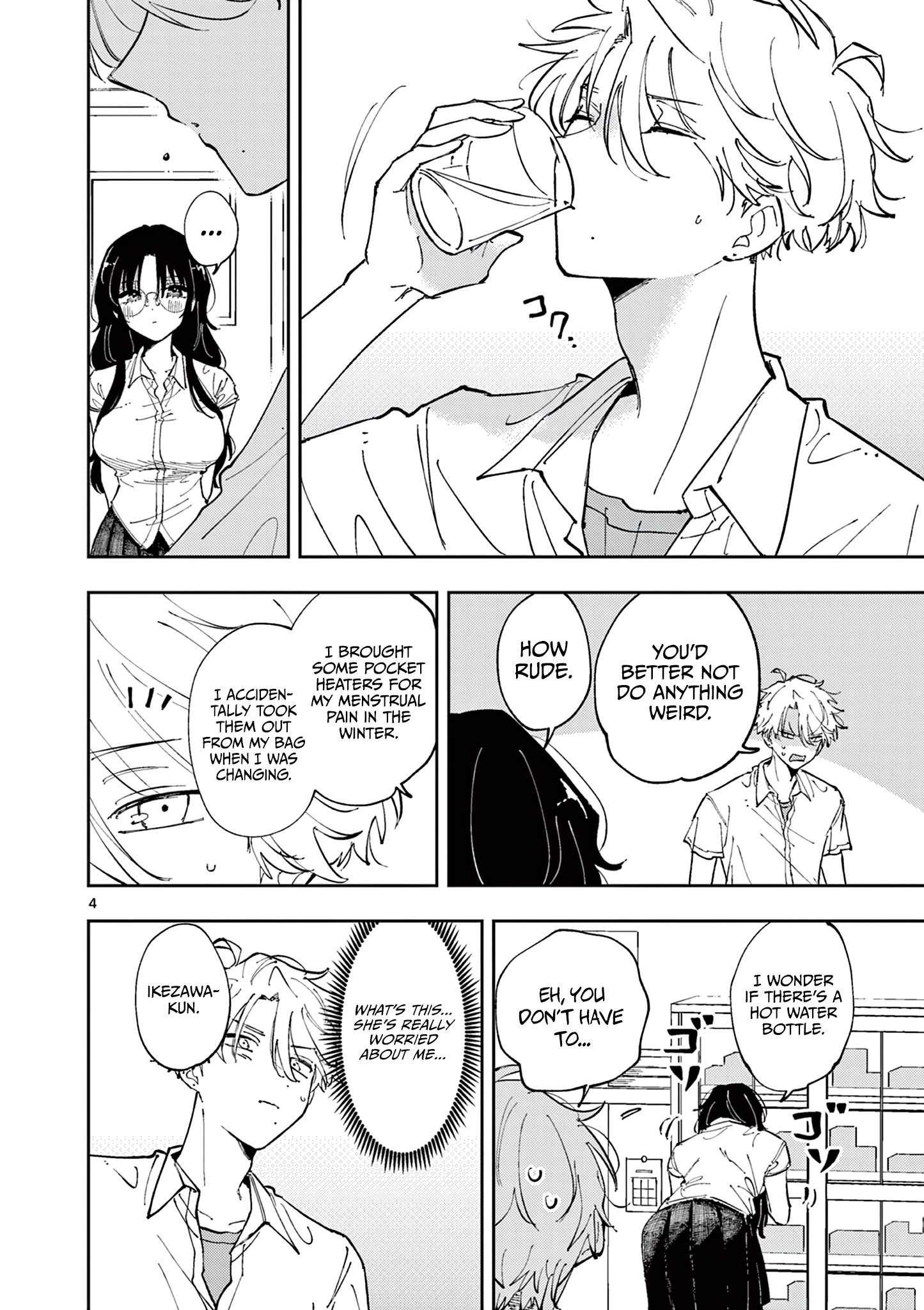 Halaman dari Tonari no Seki no Yatsu ga Souiu Me de Mitekuru Chapter 10