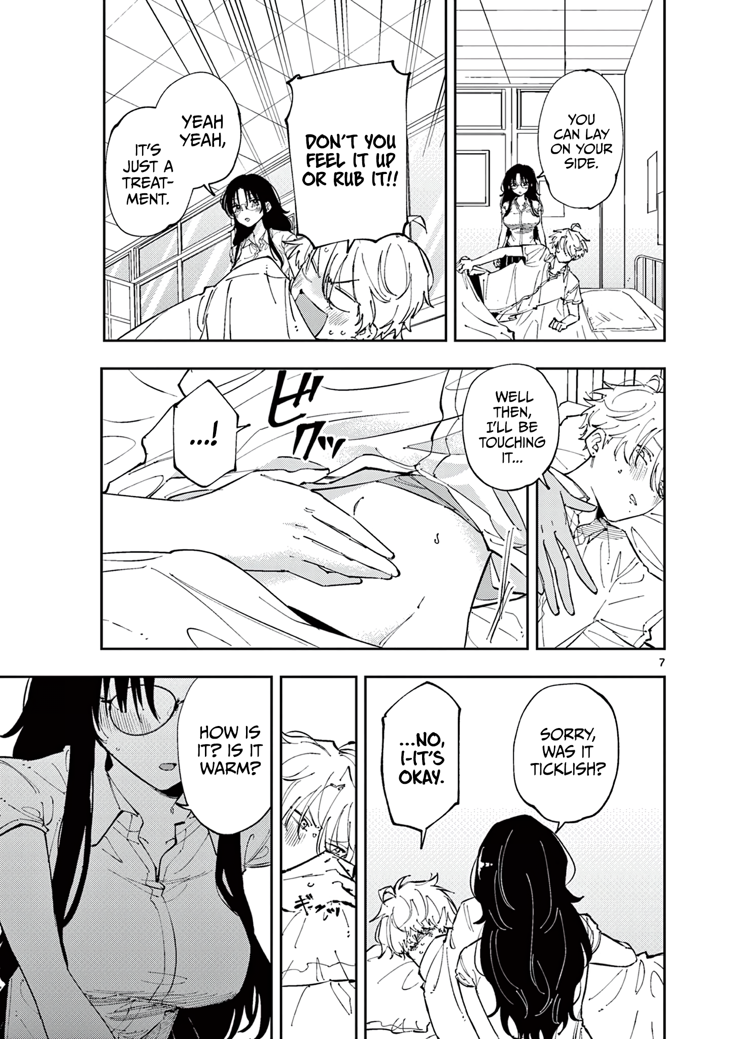 Halaman dari Tonari no Seki no Yatsu ga Souiu Me de Mitekuru Chapter 10
