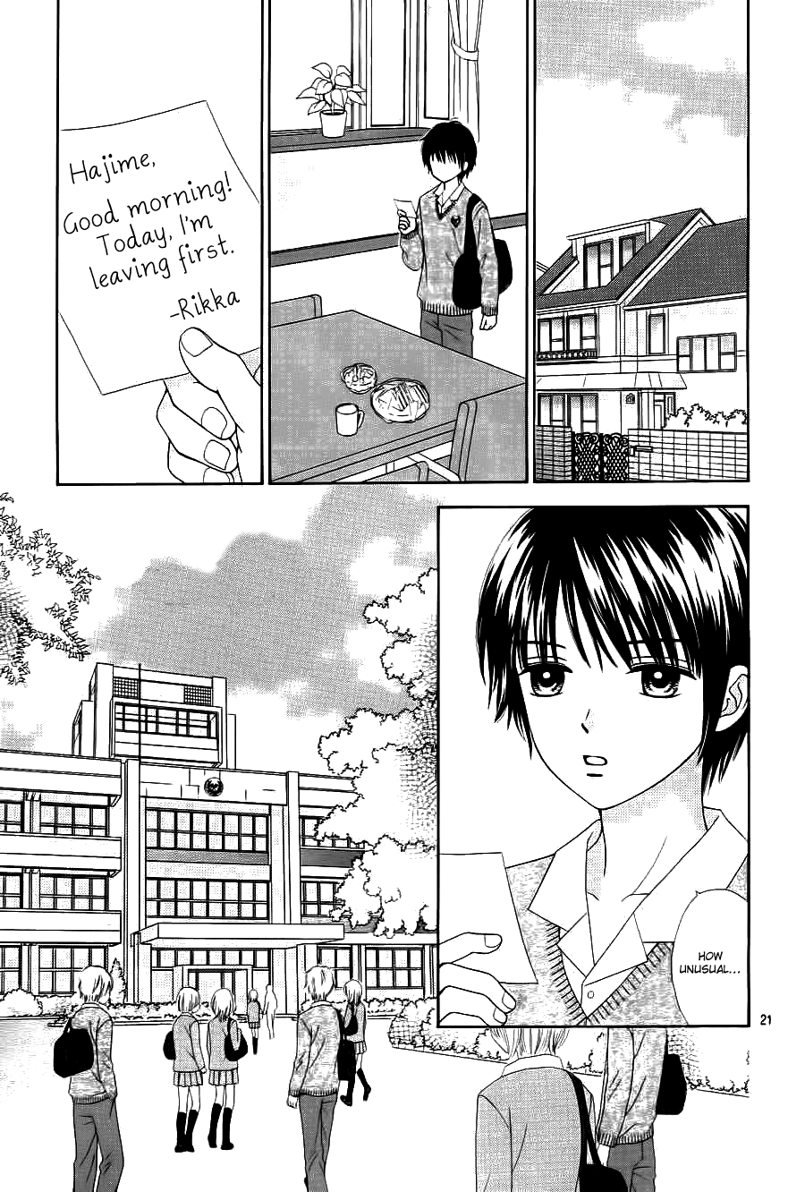 Halaman dari Marmalade Boy Little Chapter 1