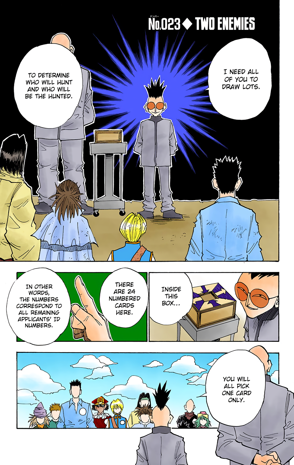 Halaman dari HUNTER x HUNTER (Official Colored) Chapter 23