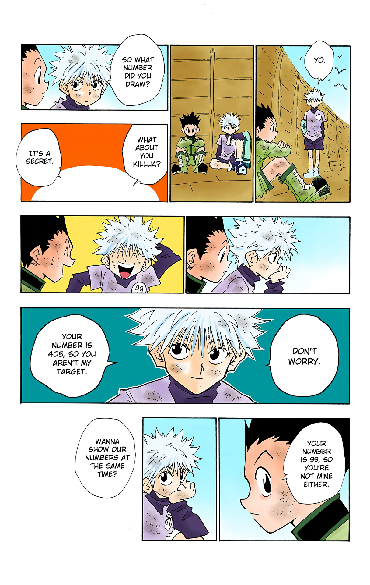Halaman dari HUNTER x HUNTER (Official Colored) Chapter 23