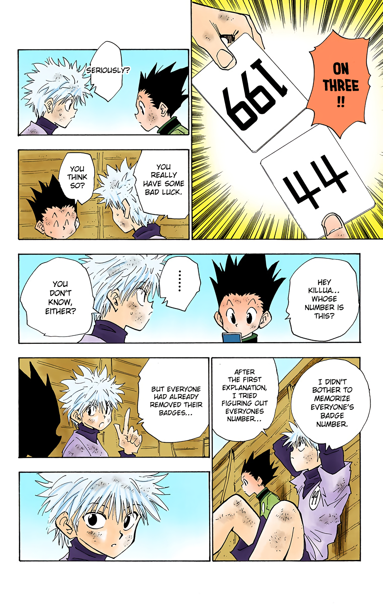 Halaman dari HUNTER x HUNTER (Official Colored) Chapter 23